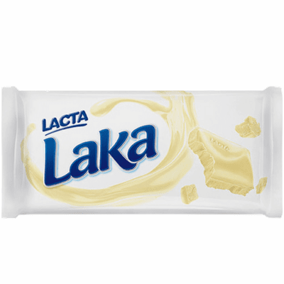 Lacta Laka White Chocolate Bar - Terra Brazil Market